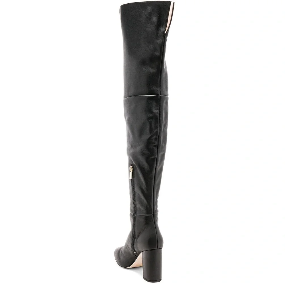 RAYE Aries Leather Thigh-High Boot With Box